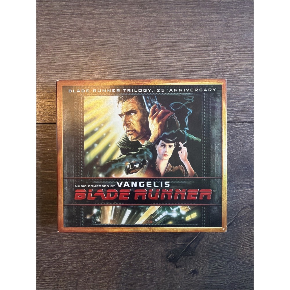 BLADE RUNNER TRILOGY (Original Soundtrack) by Vangelis (CD, 2008, 3-Disc Set)